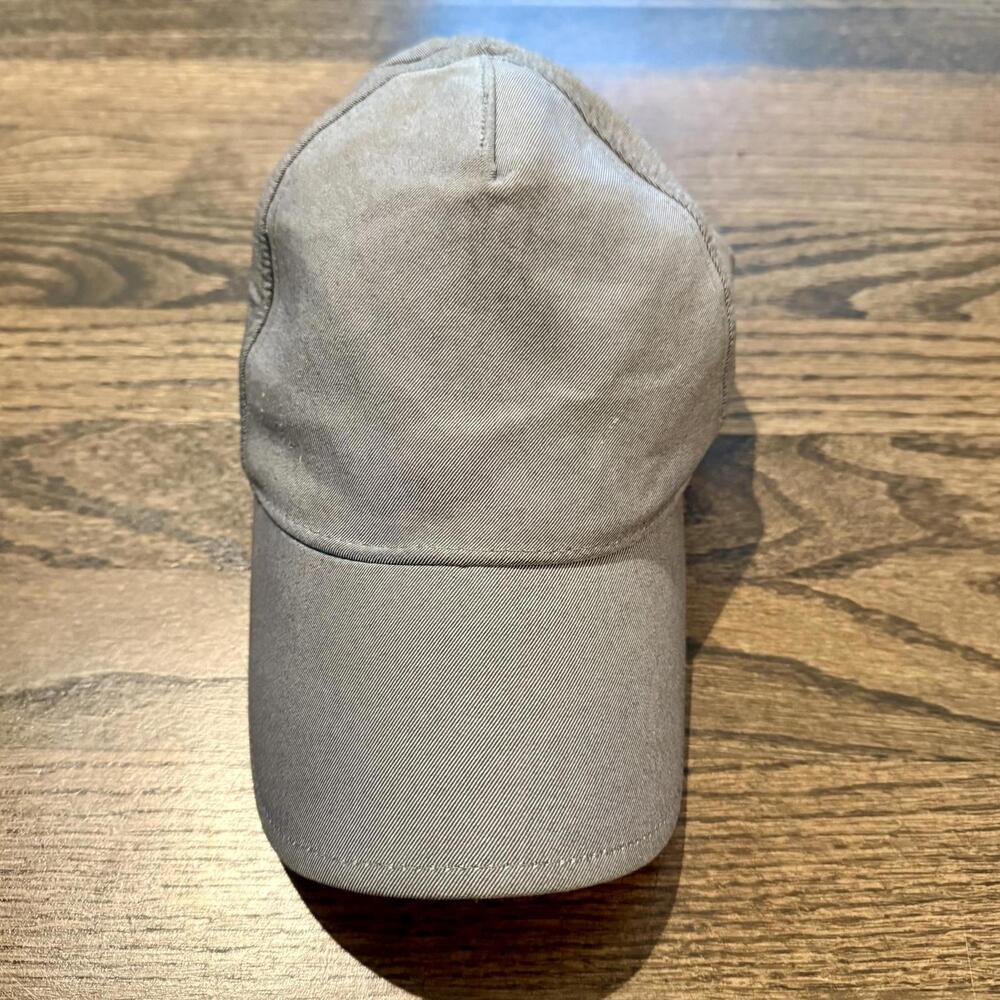 Lululemon Women's Fast and Free Heathered Grey Ponytail Running Hat